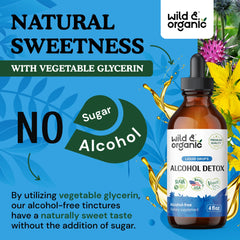 Glycerin-based, alcohol-free tincture label