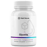 Bright Naturals Glycevia bottle label