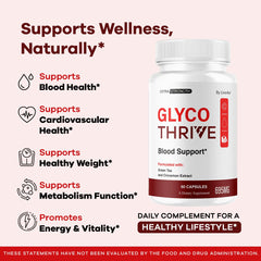 Glyco Thrive bottle with packaging