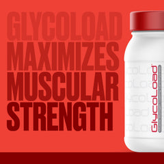 Athlete preparing Glycoload for workout in gym