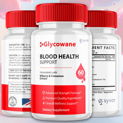 Close-up view of Glycowane Capsules pills