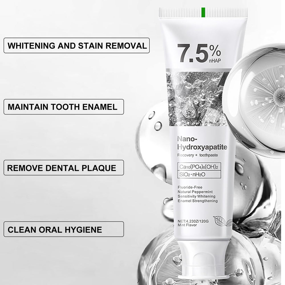 Fluoride-free toothpaste formula suitable for sensitive teeth