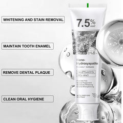 Fluoride-free toothpaste formula suitable for sensitive teeth