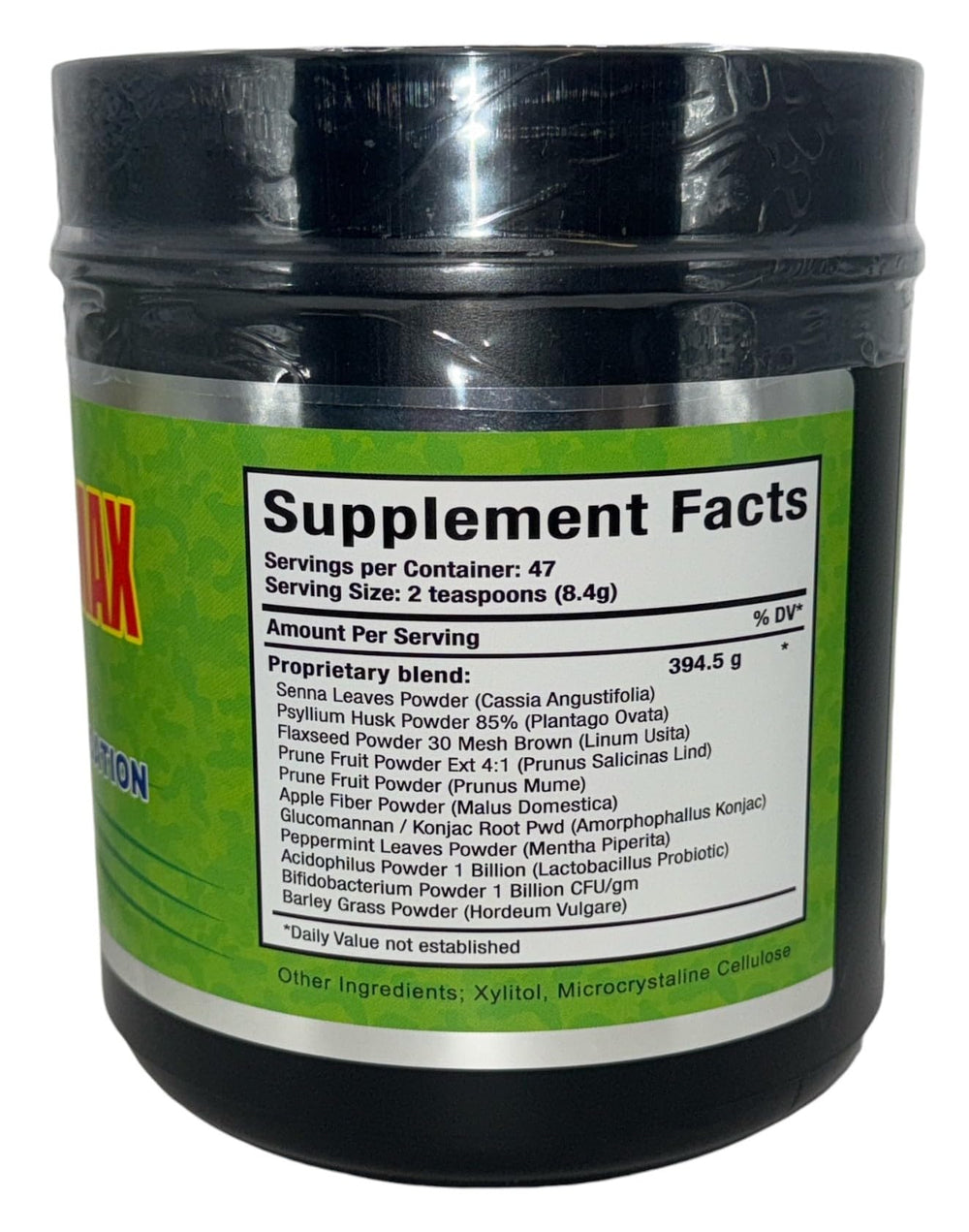 Powder being mixed into a glass of water