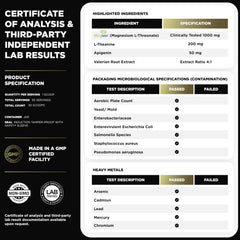 NSF GMP-certified facility documentation
