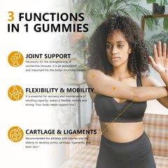 GMP certified packaging of the joint support gummies