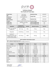 Pharmaceutical-grade manufacturing in USA GMP-certified facility