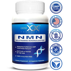 GMP and NSF certification logos for facility
