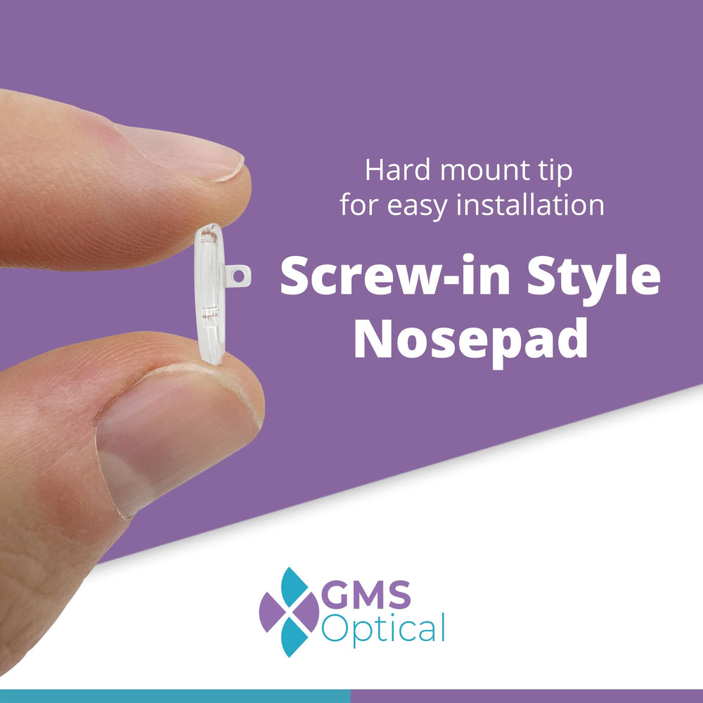 5 pairs of silicone nose pads for glasses
