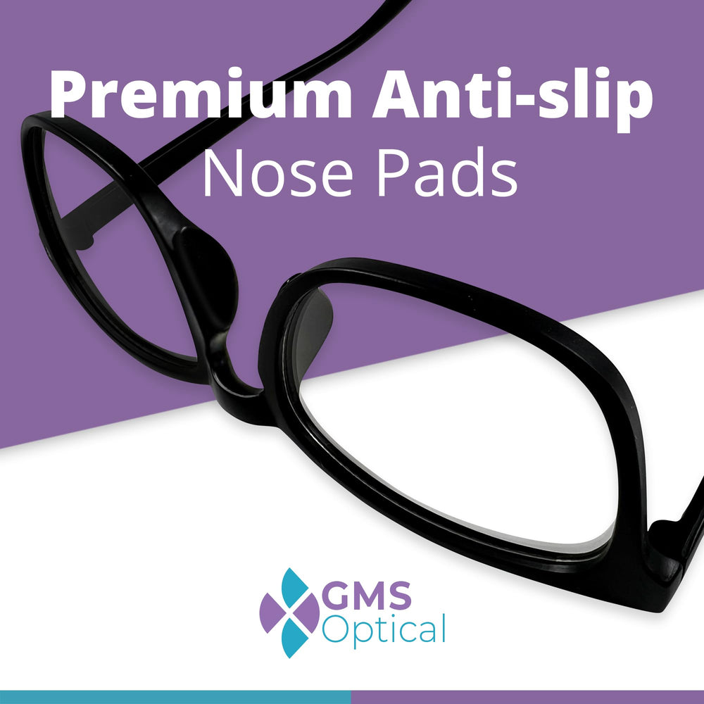 Soft silicone nose pads designed for anti-slip performance