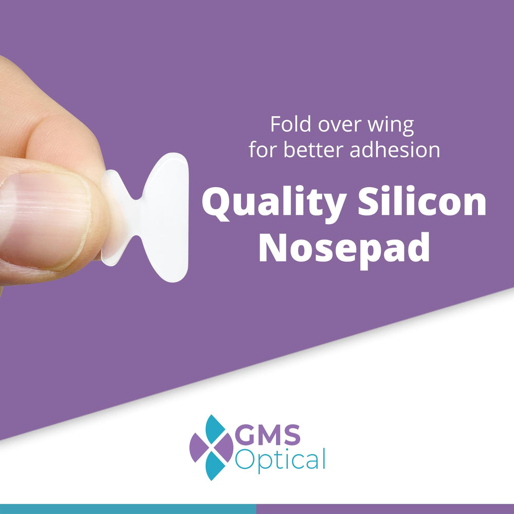 Replacement nose pads for glasses and sunglasses