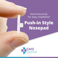10-pair pack packaging for GMS Optical nose pads