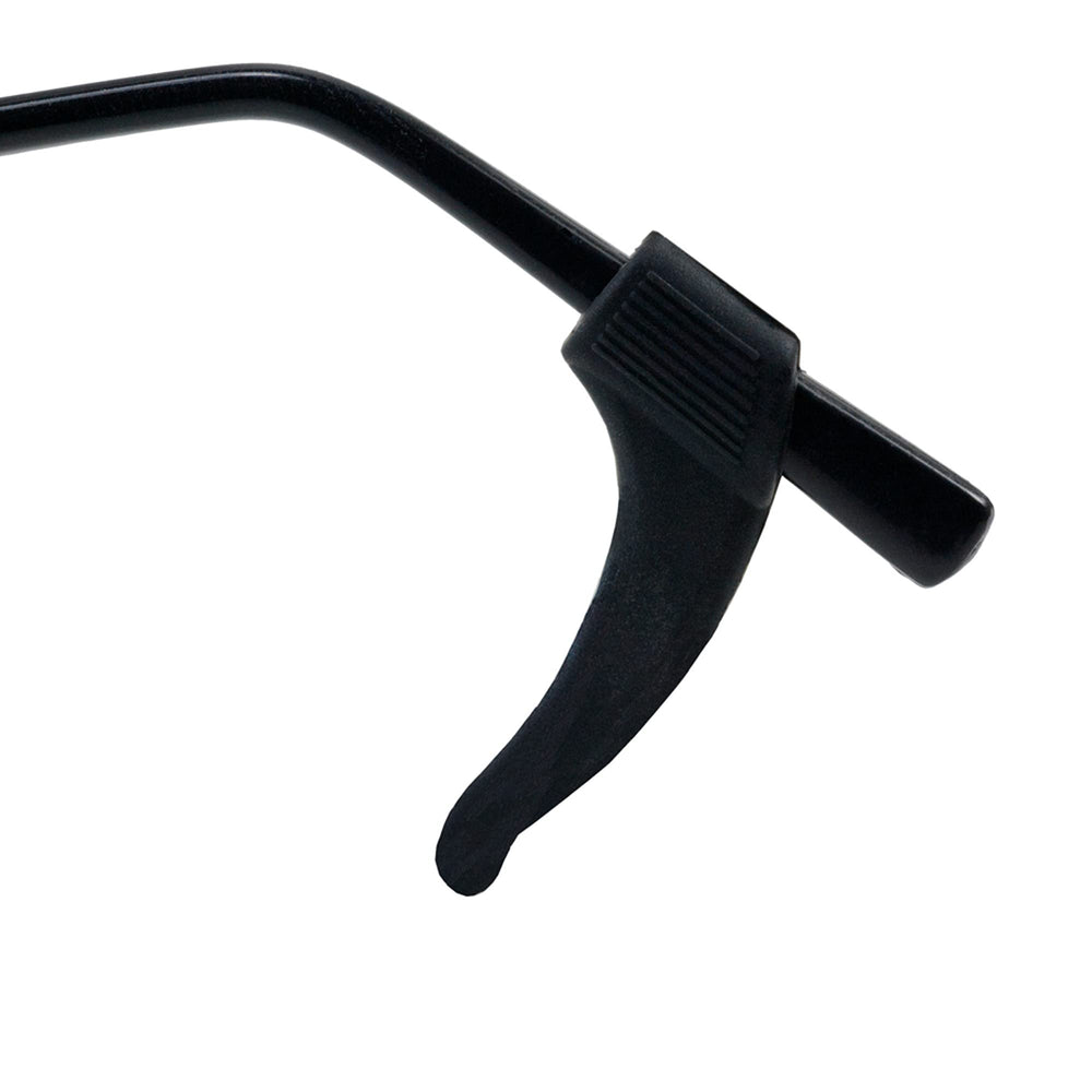 Two pairs of GMS Optical temple tips in black