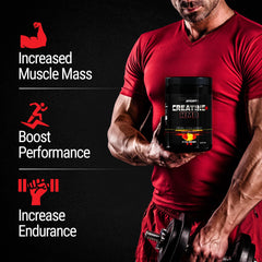 GMU SPORT Creatine 2.0 bottle close-up