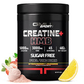 GMU SPORT Creatine 2.0 Strawberry Lemonade bottle – front view