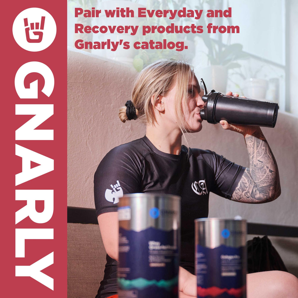 Athlete training with Gnarly Collagen Pro