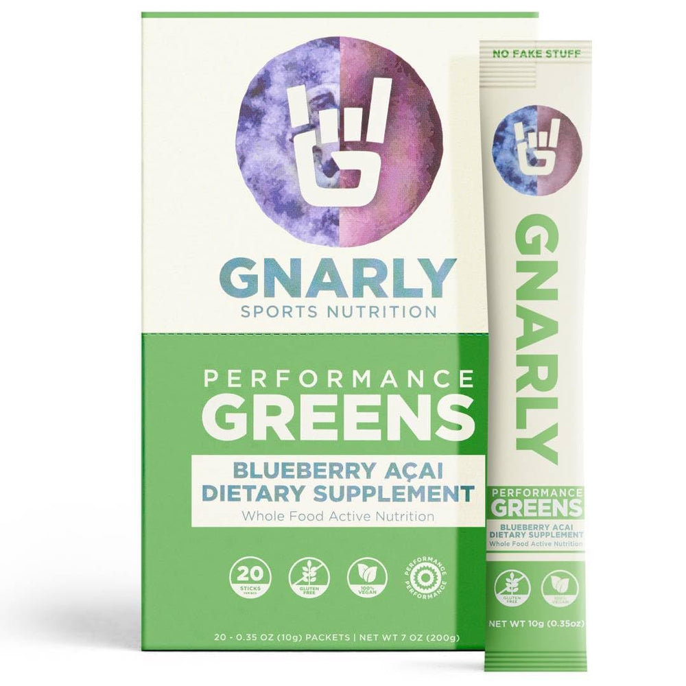 Gnarly Nutrition Greens Superfood Powder – Blueberry Acai – product image