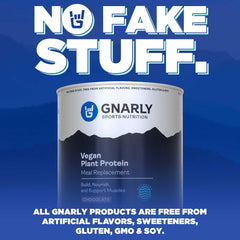Unboxing Gnarly Nutrition Vegan Plant Protein chocolate tub