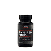 GNC AMP Amplified Focus bottle, 60 tablets, label shows Amplified Focus