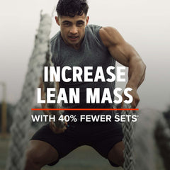 GNC AMP Mass XXX serving scoop emphasizes easy mix and protein delivery for mass gain