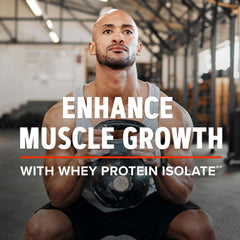 GNC AMP Pure Isolate Chocolate Frosting front view