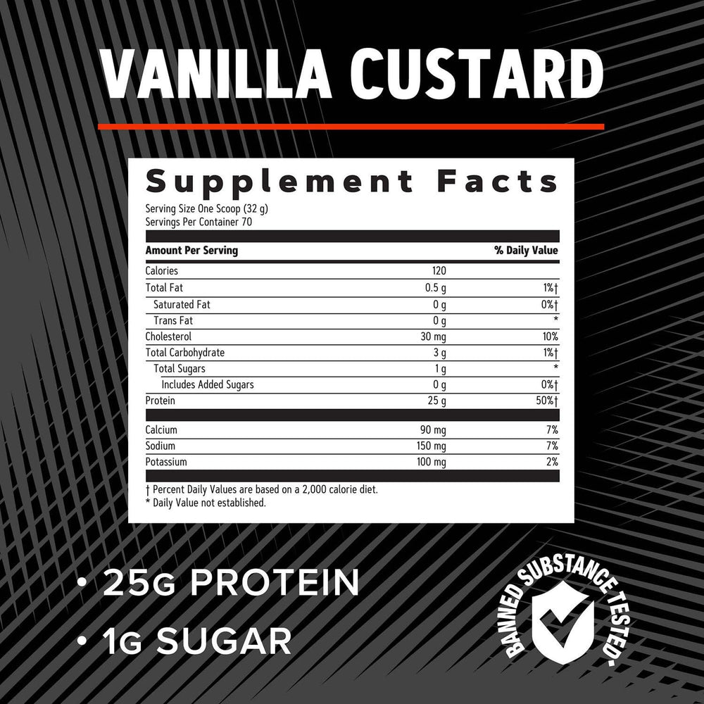 GNC AMP Pure Isolate Vanilla Custard shaker for on-the-go protein mix