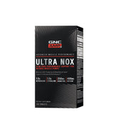 GNC AMP Ultra Nox bottle front showing stimulant-free endurance support