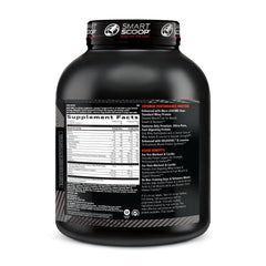 GNC AMP Wheybolic chocolate fudge scoop ready for post-workout shake.