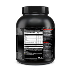 GNC AMP Wheybolic vanilla scoop in glass highlighting fast-digesting protein