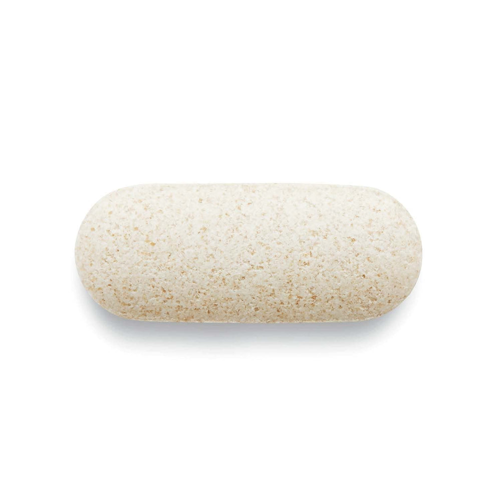 Close-up of GNC Bromelain 500mg packaging label