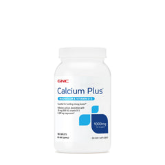 GNC Calcium Plus Magnesium & Vitamin D-3 1000mg bottle front view