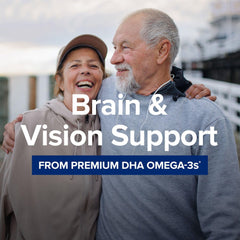 DHA 1000mg supports brain development and healthy vision