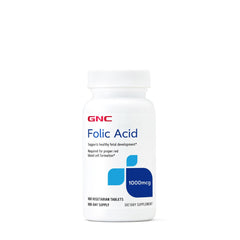 GNC Folic Acid 1000mcg packaging