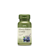 GNC Herbal Plus Bilberry Extract & Lutein bottle with 60 servings