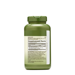 Supplement facts panel showing 60mg per serving