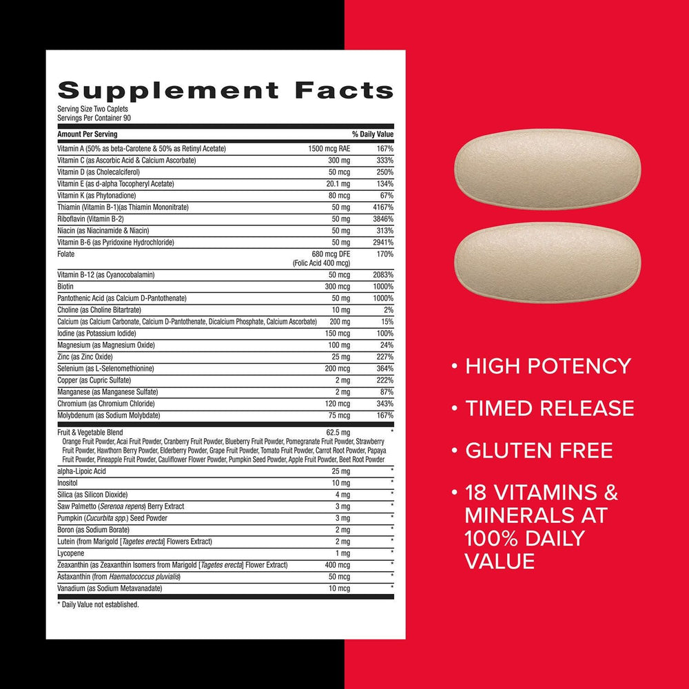 Graphic highlighting lycopene, saw palmetto, and pumpkin seed