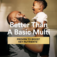 GNC Mega Men 50 Plus Multivitamin Caplets label and ingredients