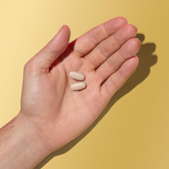 GNC Mega Men Caplets bottle showing 180-count