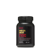 GNC Mega Men Prostate & Virility multivitamin bottle front view