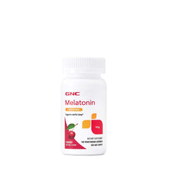 GNC Melatonin 1mg Cherry Lozenges bottle – 120 count (hero image)