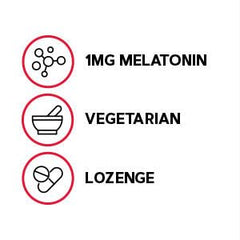 GNC Melatonin Cherry Lozenges packaging