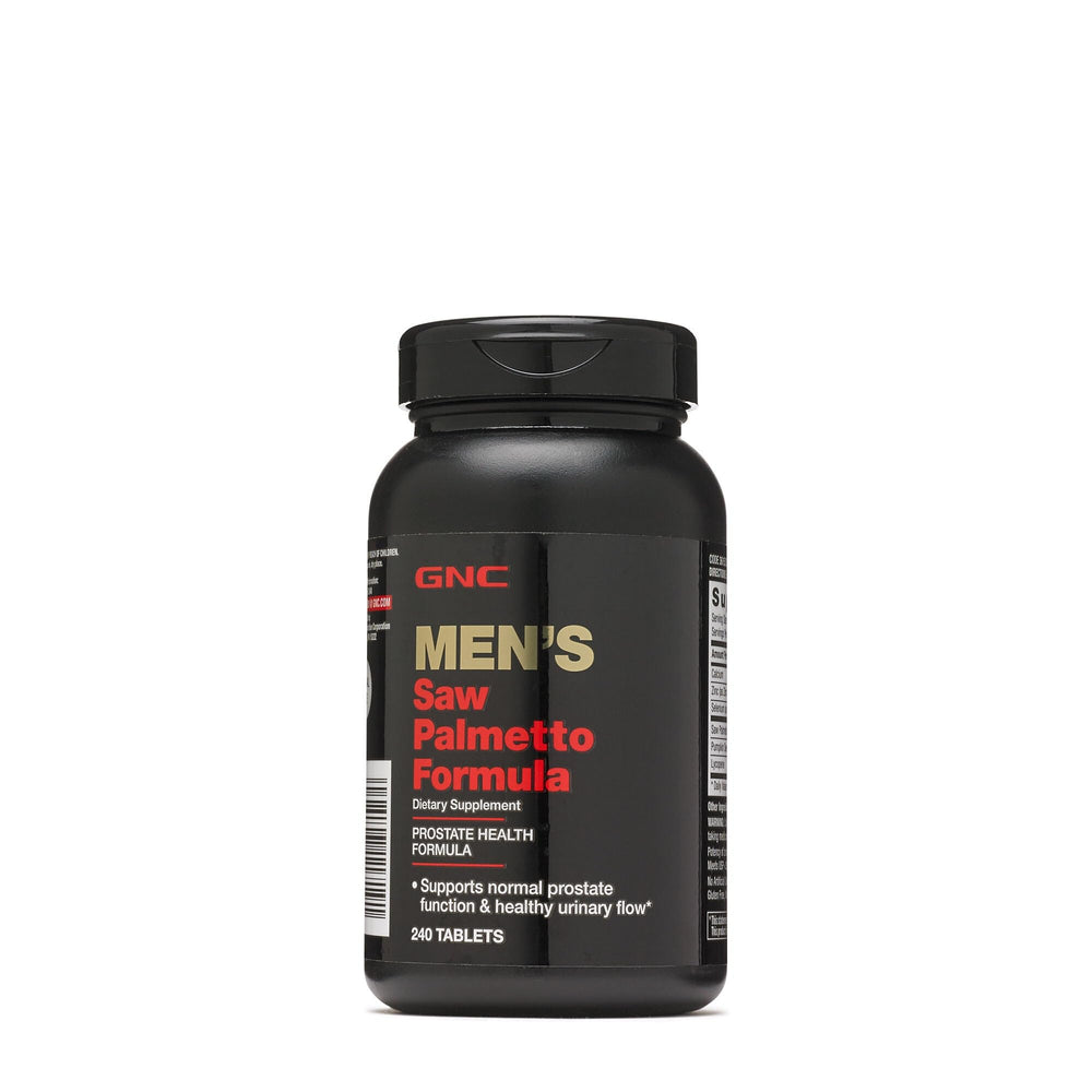 GNC Men's Saw Palmetto Formula bottle labeled 240 tablets - hero image