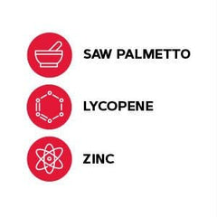 Graphic illustrating prostate health and urinary flow