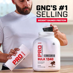 Nutrition facts image for GNC Pro Performance Bulk 1340 Mass Gainer