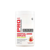 GNC Pro Performance Essential Amino Complete Plus Energy Raspberry Iced Tea tub with label