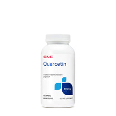 GNC Quercetin 500mg caplets bottle front view