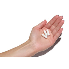 Nutrition facts label for GNC Super Magnesium 400mg