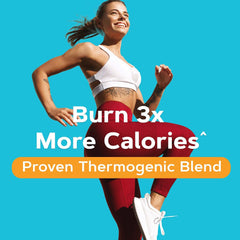 GNC Total Lean Lean Shake Burn caffeine thermogenic blend boosts energy.
