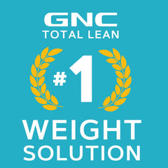 GNC Total Lean shake mix being poured into blender bottle for on-the-go mix.