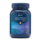 GNC Triple Strength DHA 1000 Mini Softgels bottle – 90-count